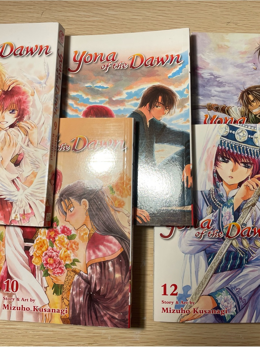 Yona of the Dawn Manga Volumes 9-13